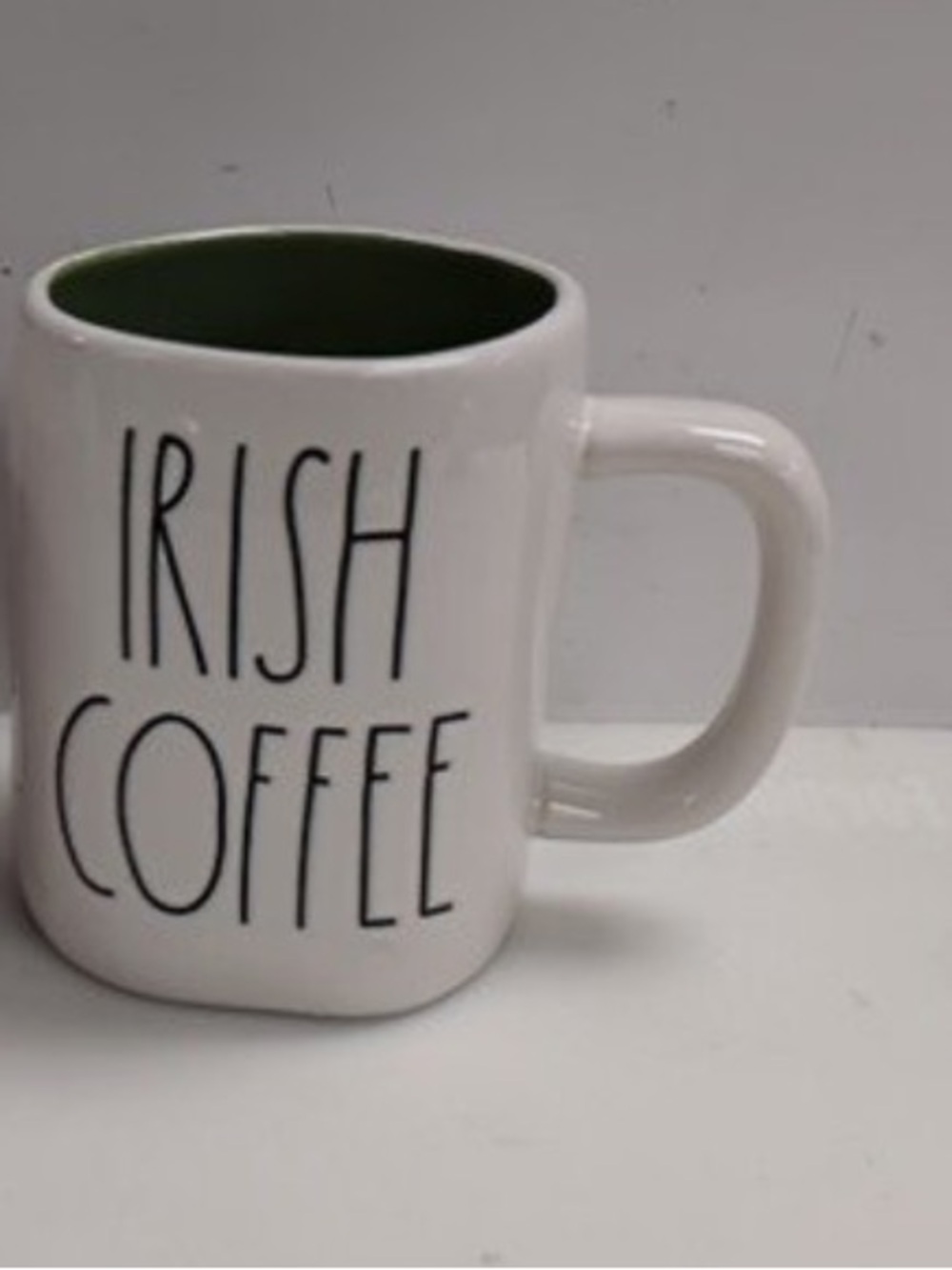 Rae Dunn ceramic coffee tea mug cup IRISH COFFEE